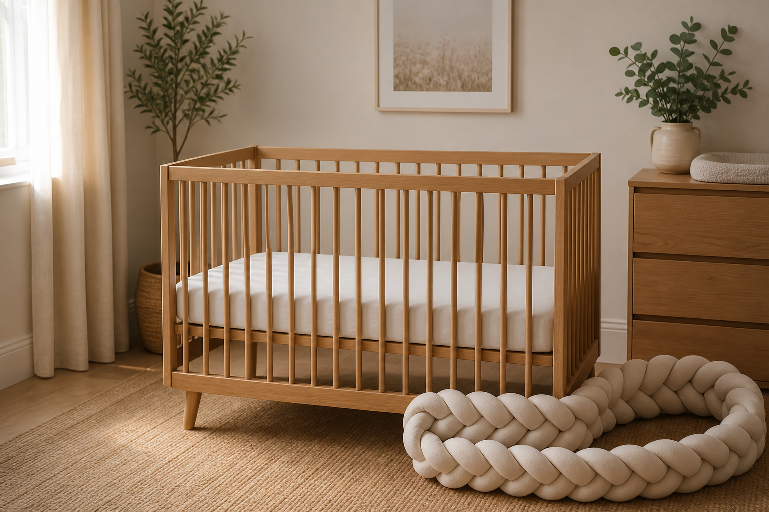 La tresse de Lit Bébé mérite un vrai choix de sécurité