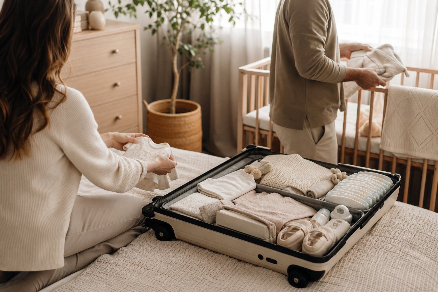 Voyager avec un bébé, sereinement